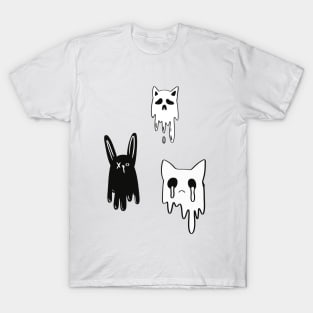 Kawaii ghost Pastel goth Aesthetic clothing T-Shirt